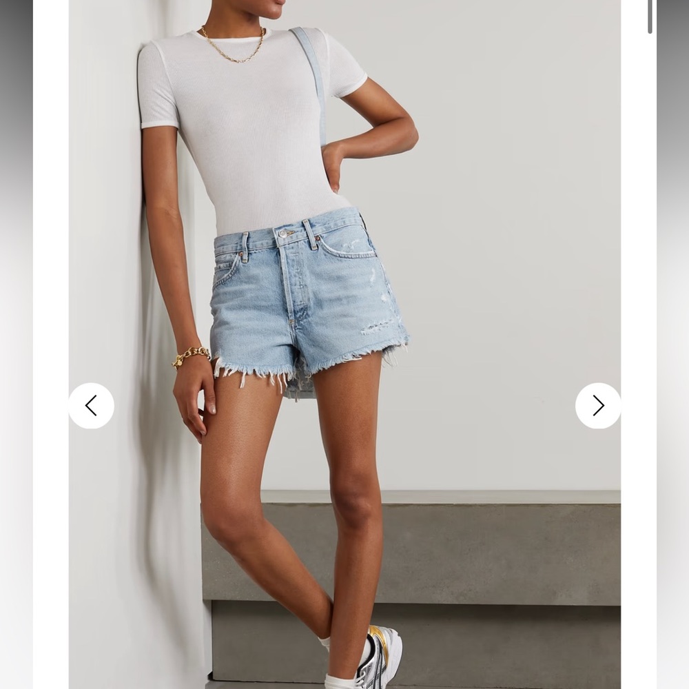 Agolde Parker jean shorts